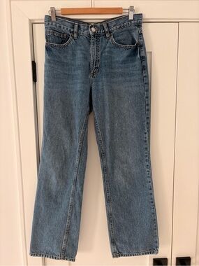 MNG Matilda blue straight leg jeans